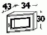 ��������� �� ����������� ������� ������ � �������� (����.) (340�300�430), B1UA-SP