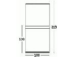 ������������ �������� ������ 213�100�� (1000�2130), BSP-213/10